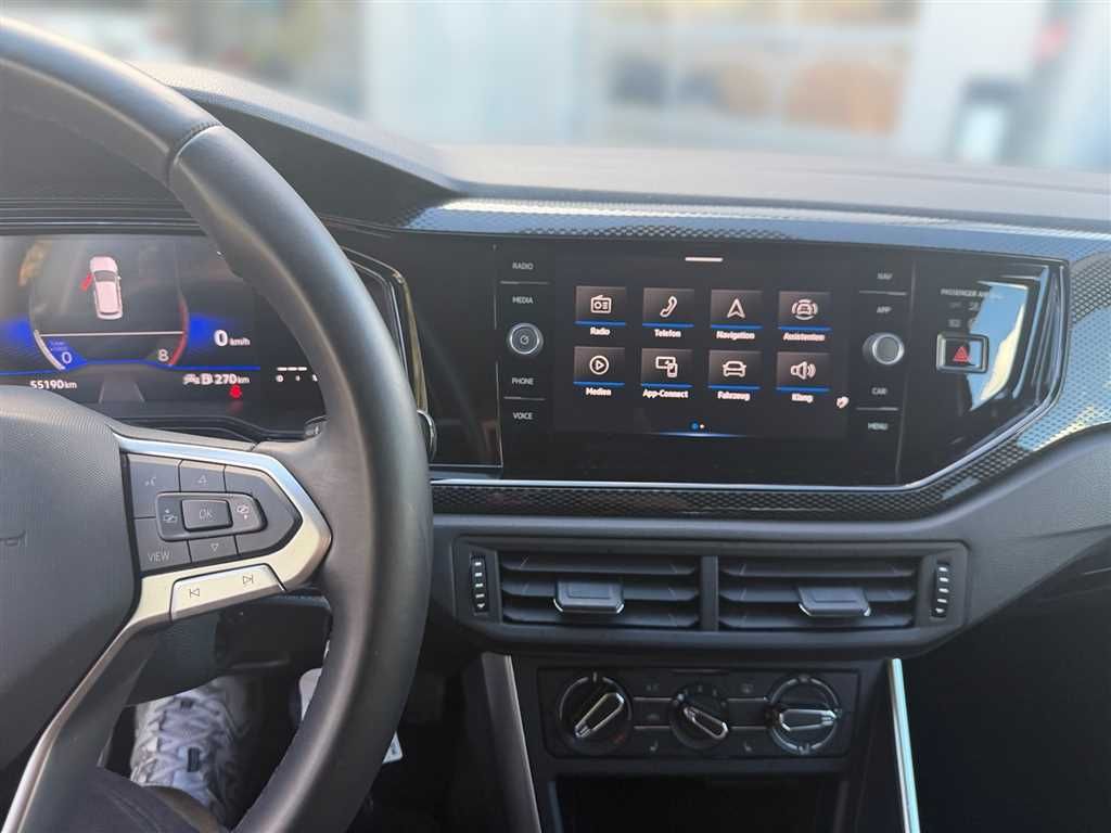 Volkswagen Polo 2024 г. Синий, пробег 55186 км