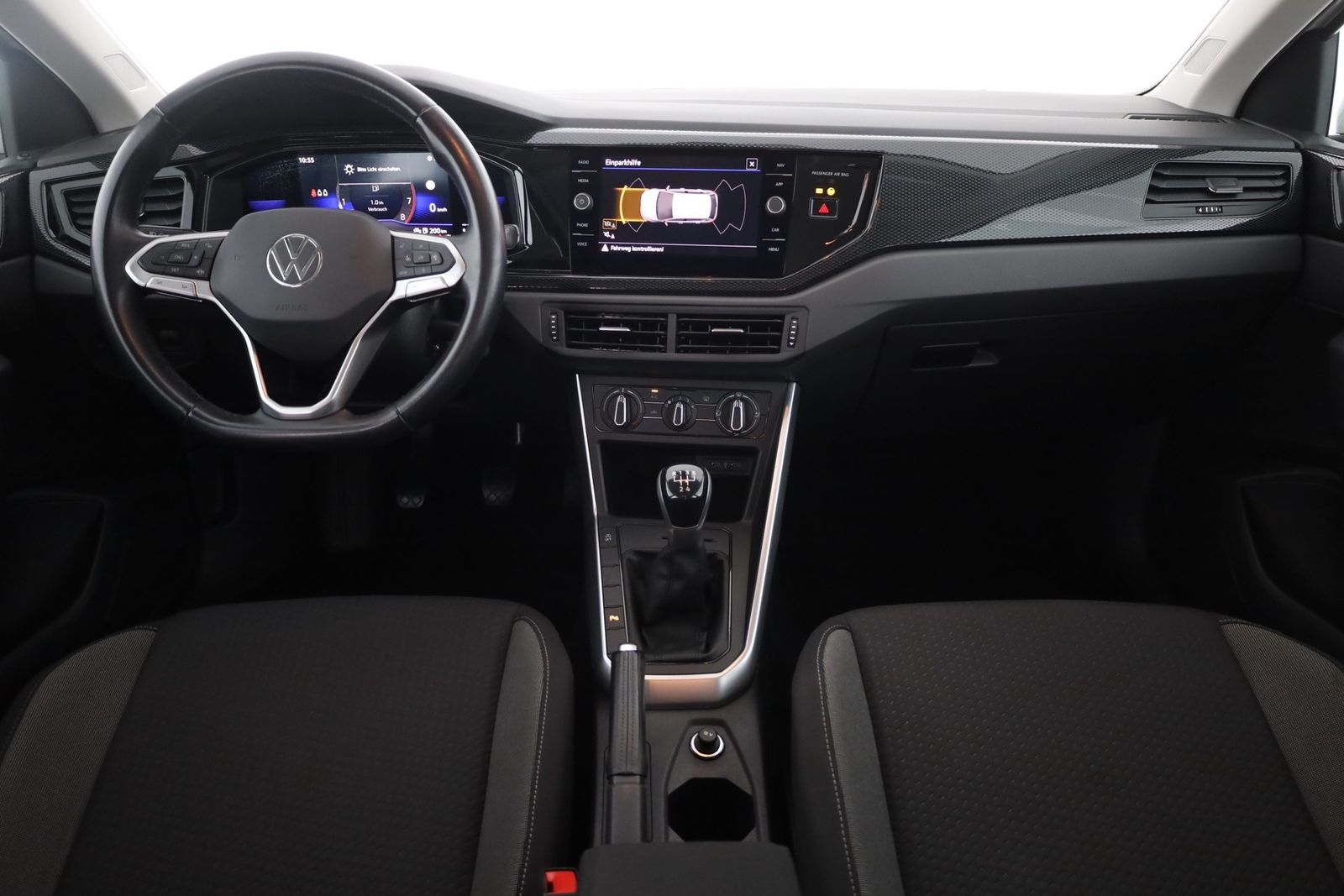 Volkswagen Polo 2022 г. Белый, пробег 54485 км