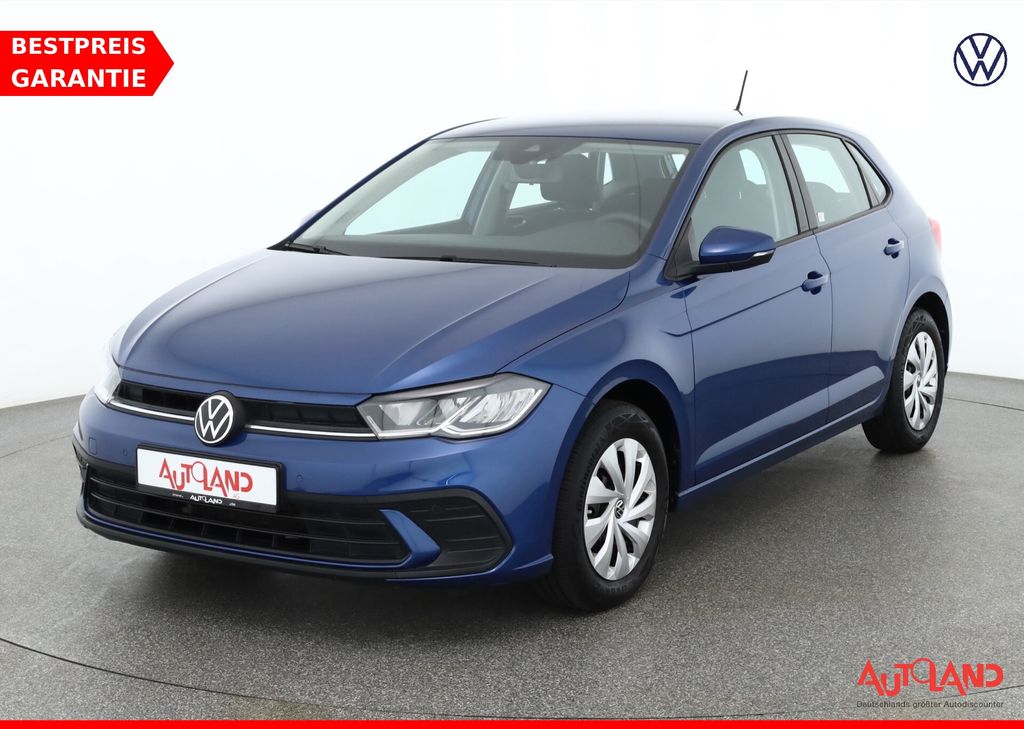 Volkswagen Polo 2022 г. Синий, пробег 40048 км