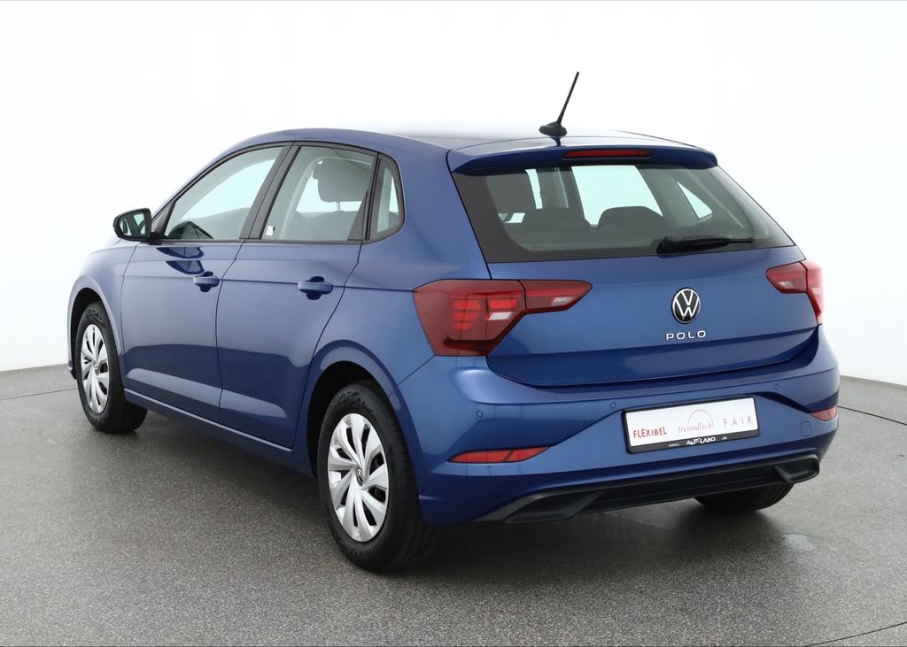 Volkswagen Polo 2022 г. Синий, пробег 40048 км
