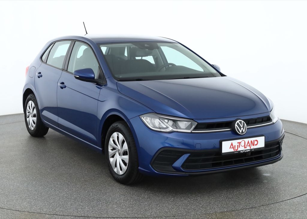 Volkswagen Polo 2022 г. Синий, пробег 40048 км