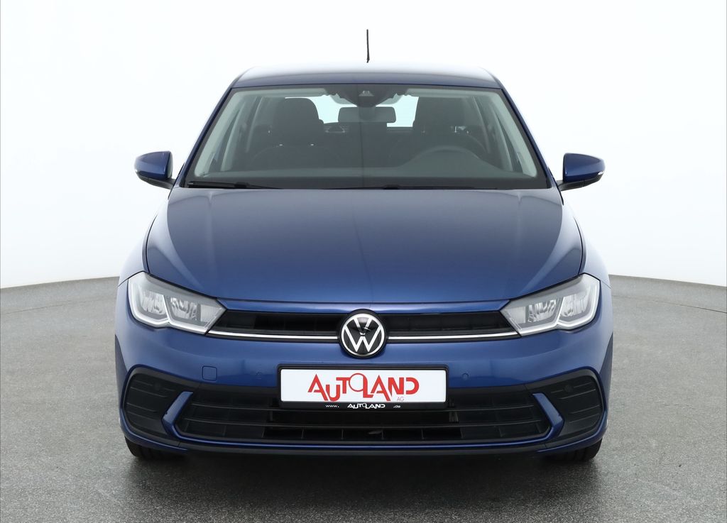 Volkswagen Polo 2022 г. Синий, пробег 40048 км