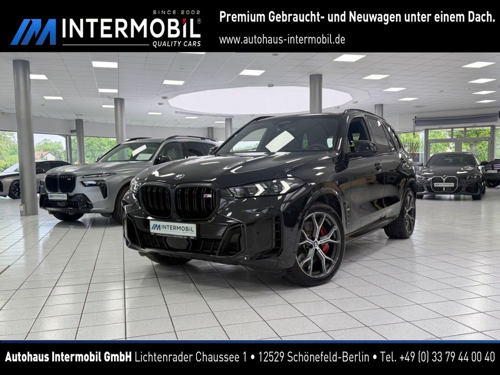 BMW X5 M60 2024 г. Чёрный, пробег 21000 км