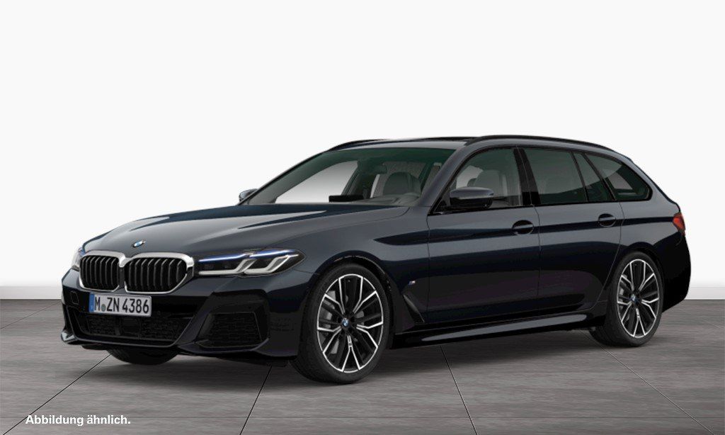 BMW 530 2023 г. Чёрный, пробег 58891 км