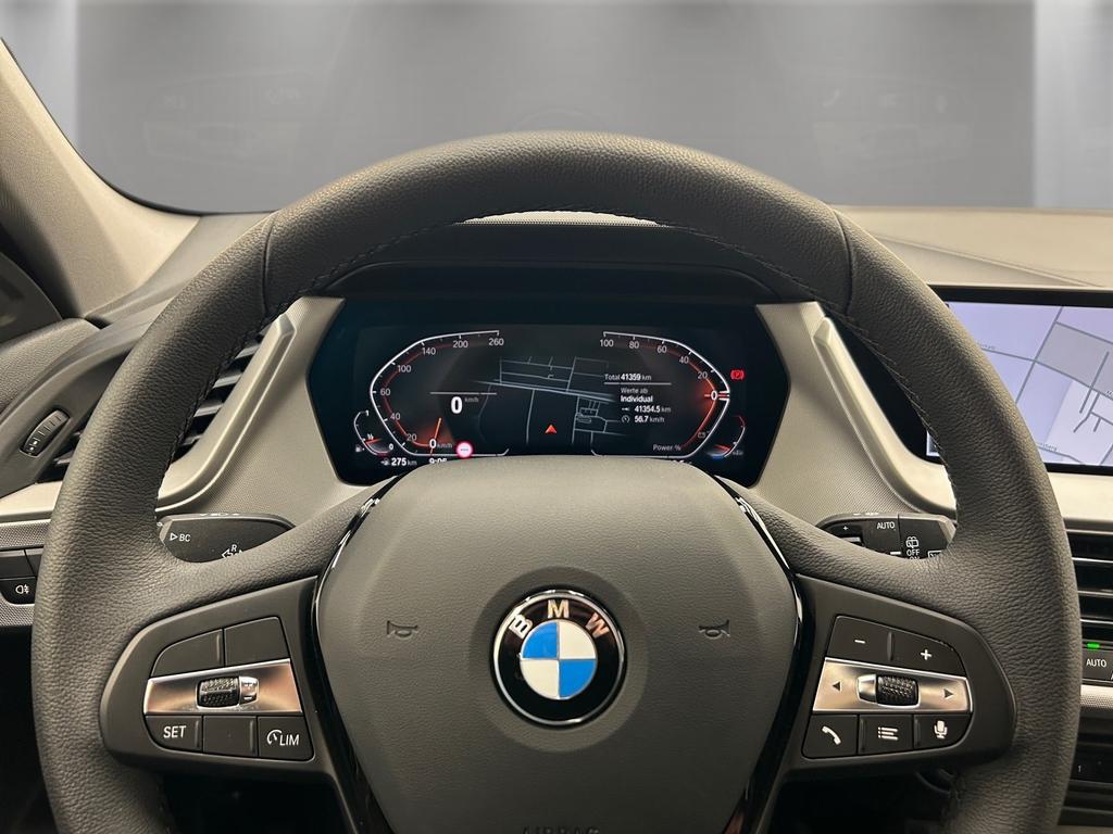 BMW 116 2023 г. Синий, пробег 41358 км