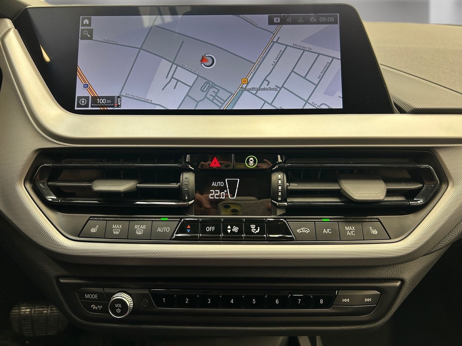 BMW 116 2023 г. Синий, пробег 41358 км