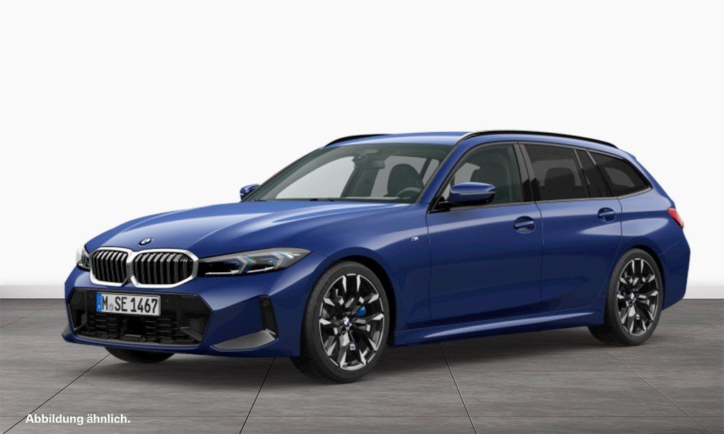 BMW 330 2025 г. Синий, пробег 2042 км