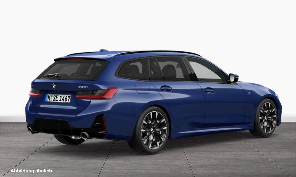 BMW 330 2025 г. Синий, пробег 2042 км
