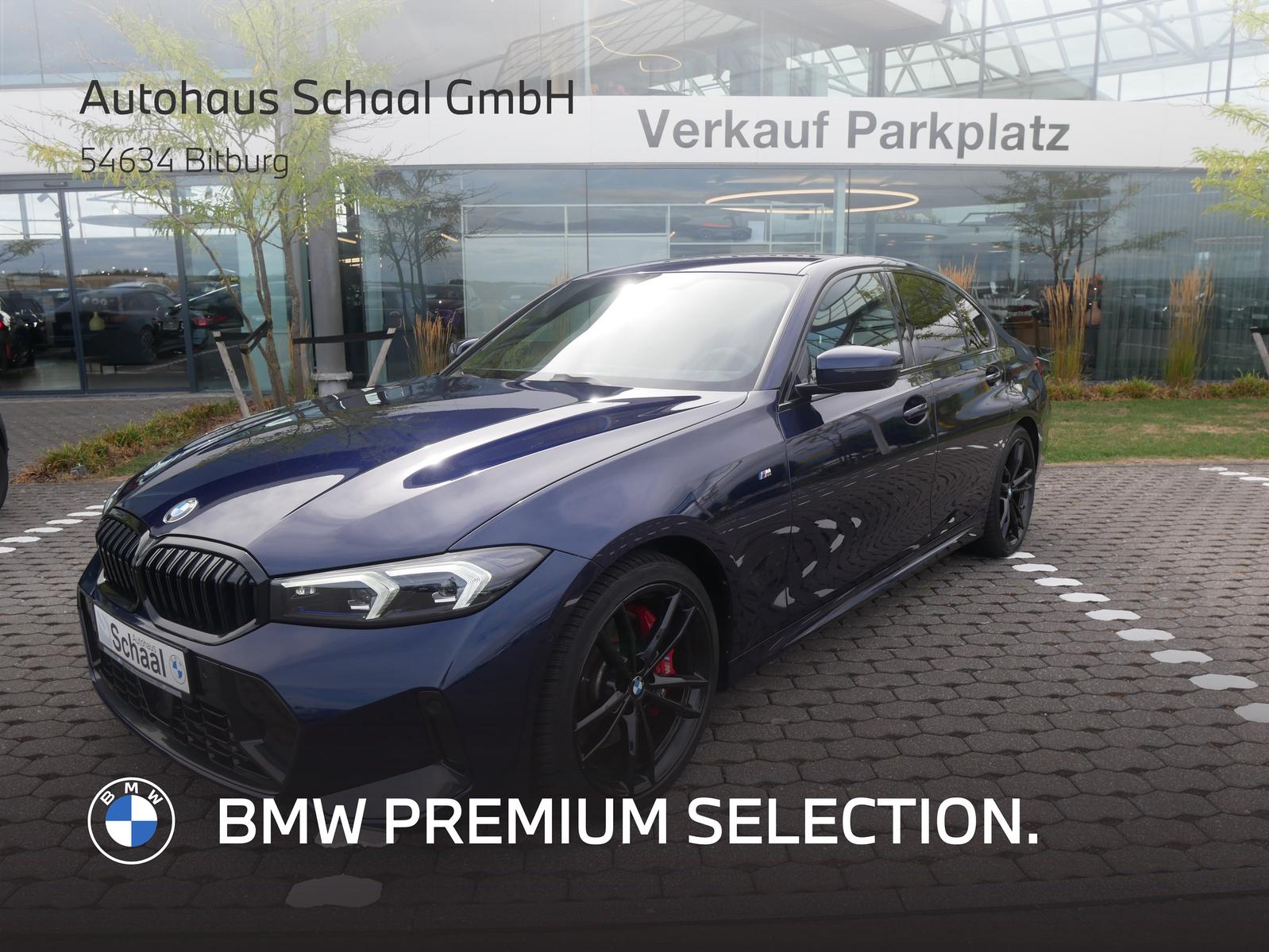 BMW 320 2023 г. Синий, пробег 41150 км