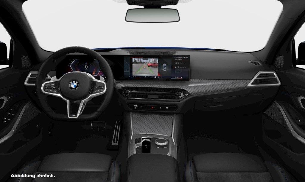 BMW 320 2023 г. Синий, пробег 41150 км