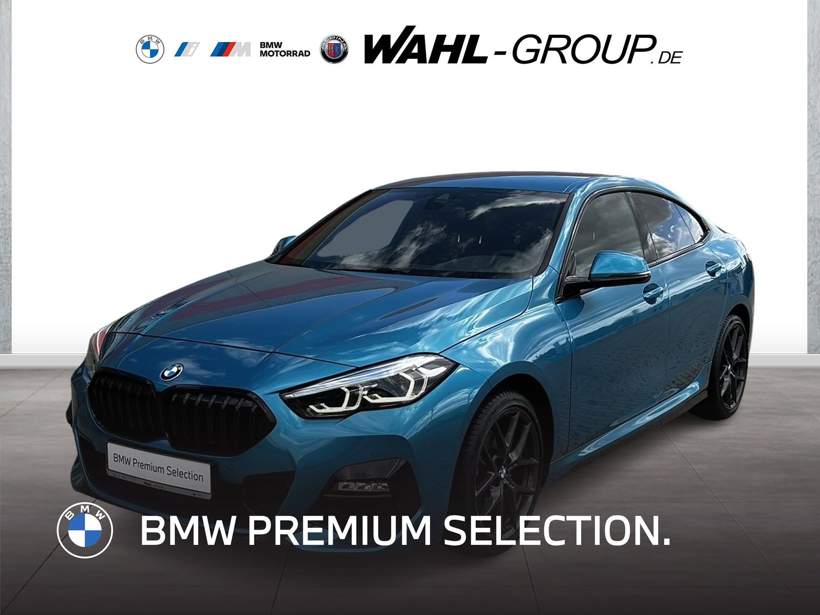 BMW 218 GRAN COUPÉ 2022 г. Синий, пробег 35400 км