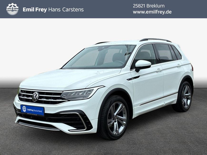 Volkswagen Tiguan 2022 г. Белый, пробег 42400 км