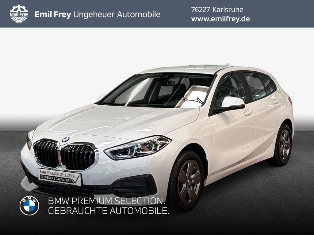 BMW 118 2023 г. Белый, пробег 48731 км