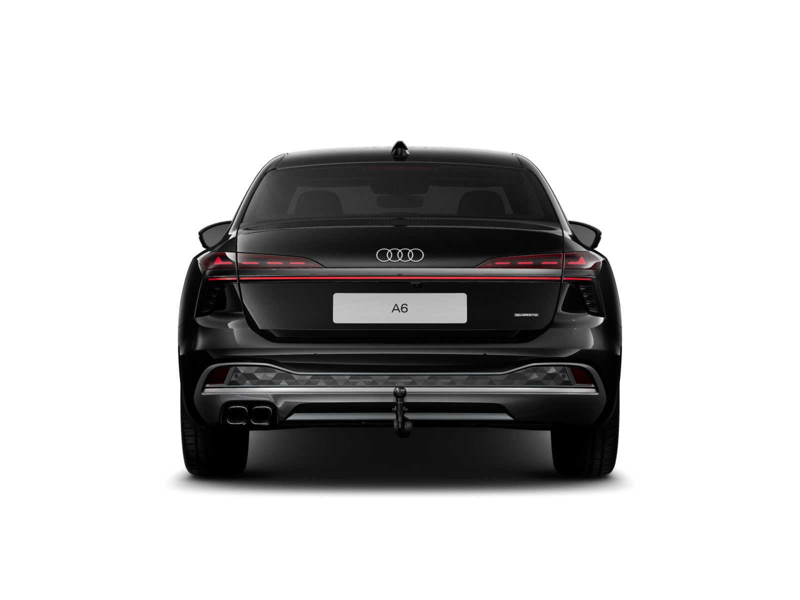 Audi A6 2026 г. Чёрный, пробег 15733 км