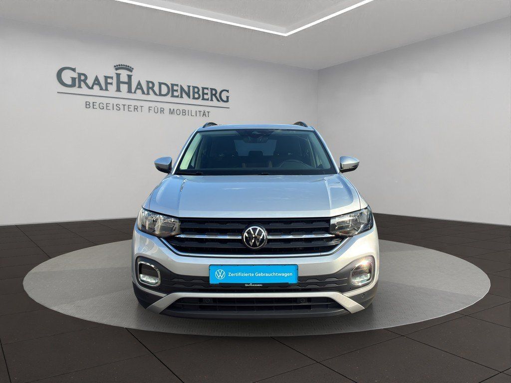 Volkswagen T-Cross 2022 г. Серебристый, пробег 42800 км