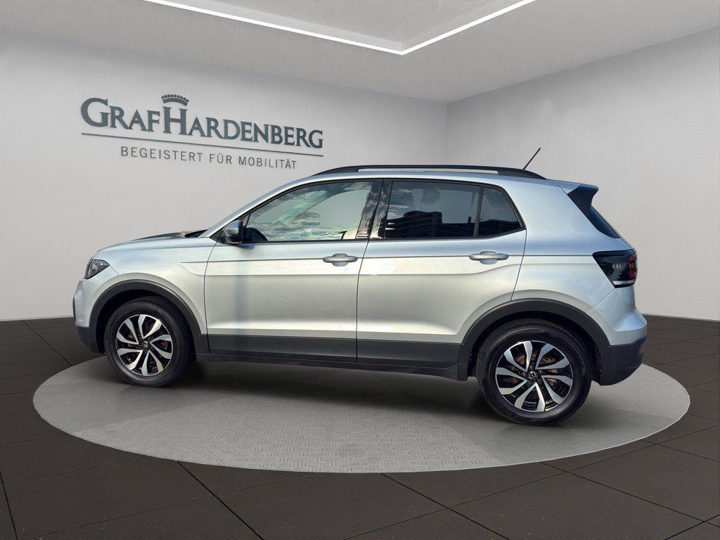 Volkswagen T-Cross 2022 г. Серебристый, пробег 42800 км