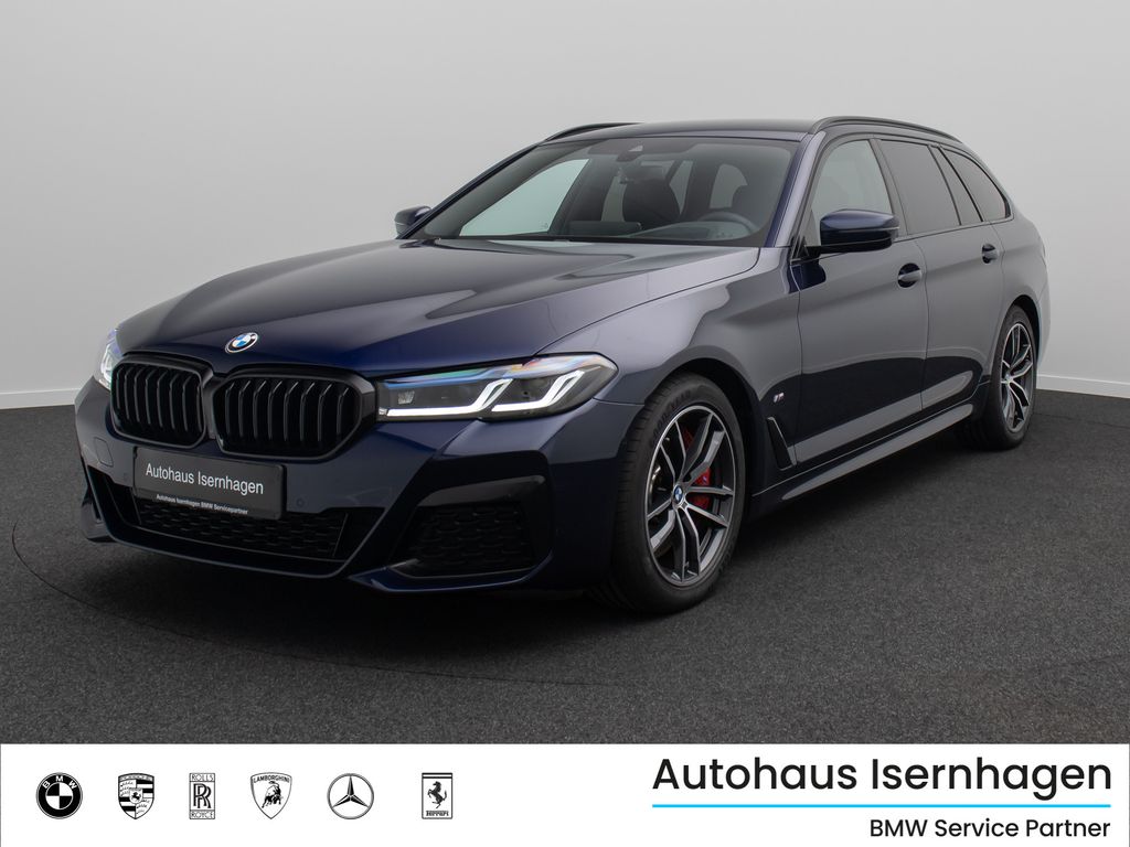 BMW 540 2023 г. Синий, пробег 31344 км