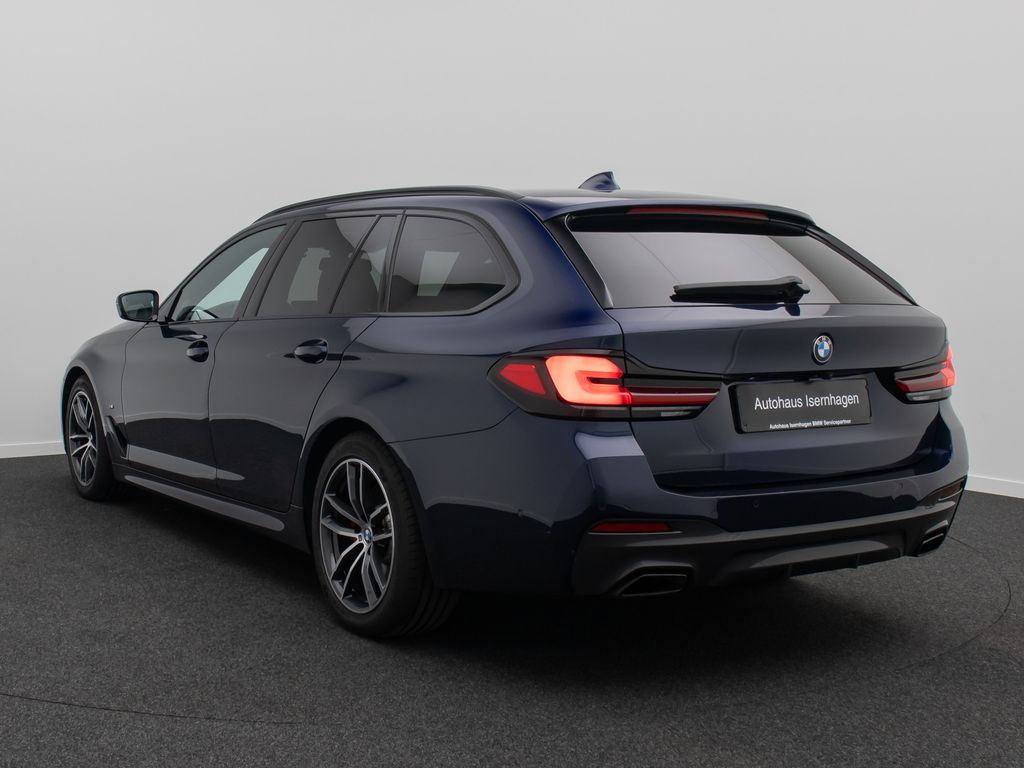 BMW 540 2023 г. Синий, пробег 31344 км