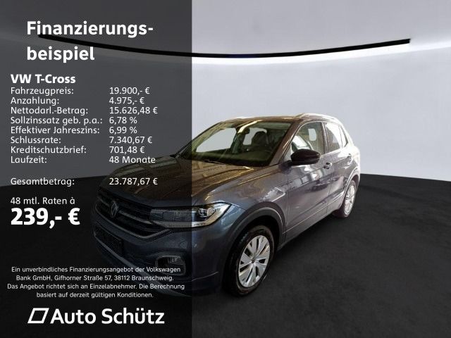 Volkswagen T-Cross 2021 г. Серый, пробег 55908 км