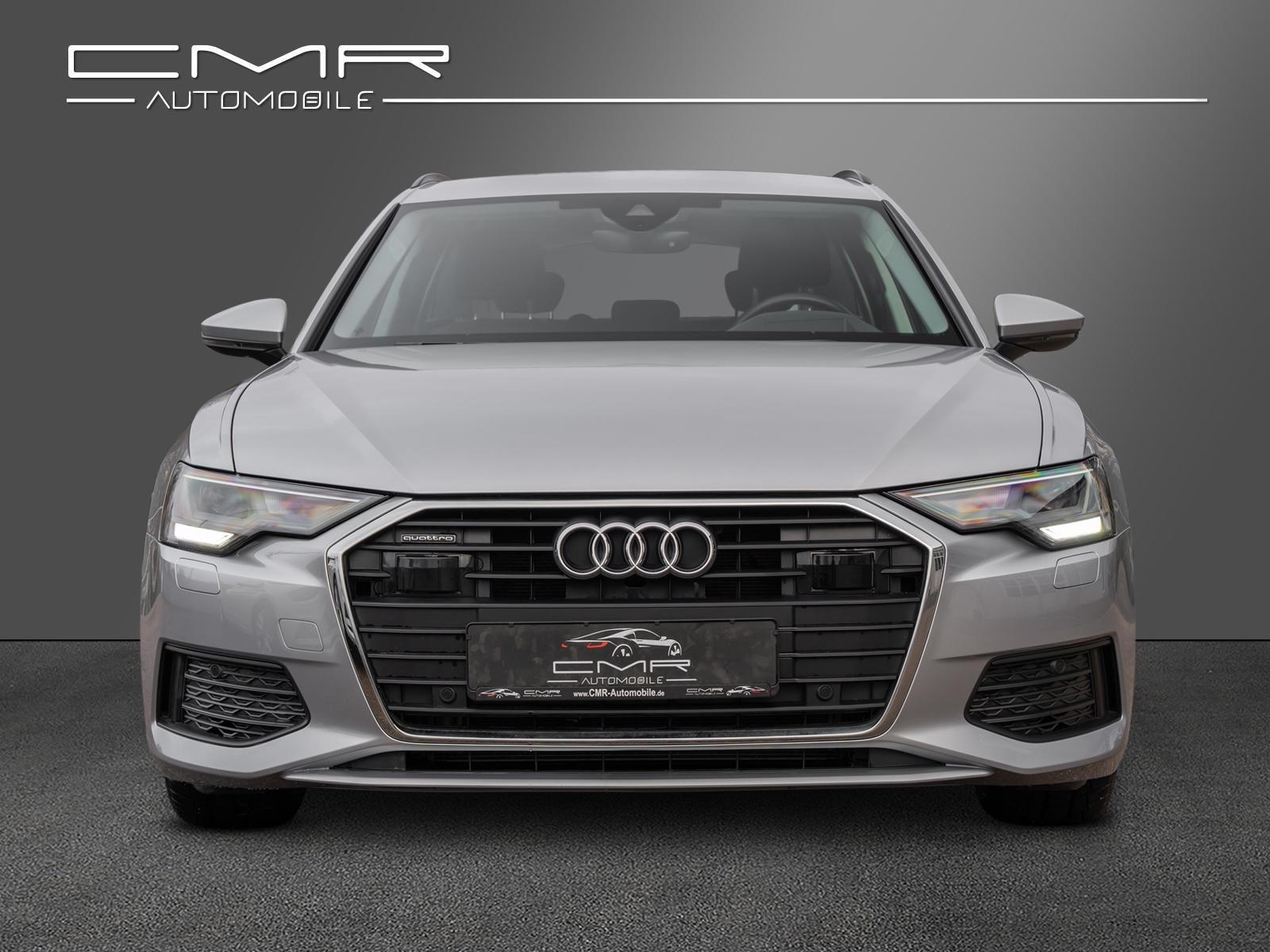 Audi A6 2023 г. Серебристый, пробег 37789 км