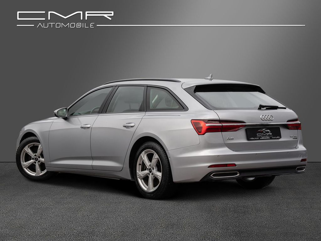 Audi A6 2023 г. Серебристый, пробег 37789 км