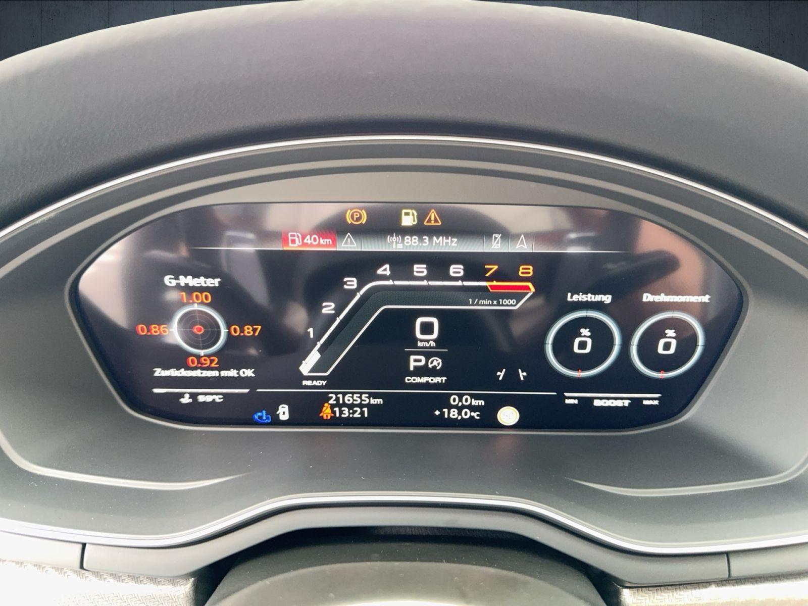 Audi RS5 2024 г. Чёрный, пробег 21638 км