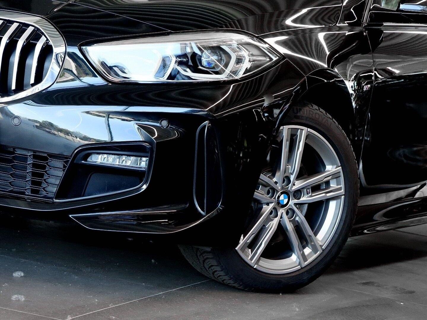BMW 118 2024 г. Чёрный, пробег 26906 км