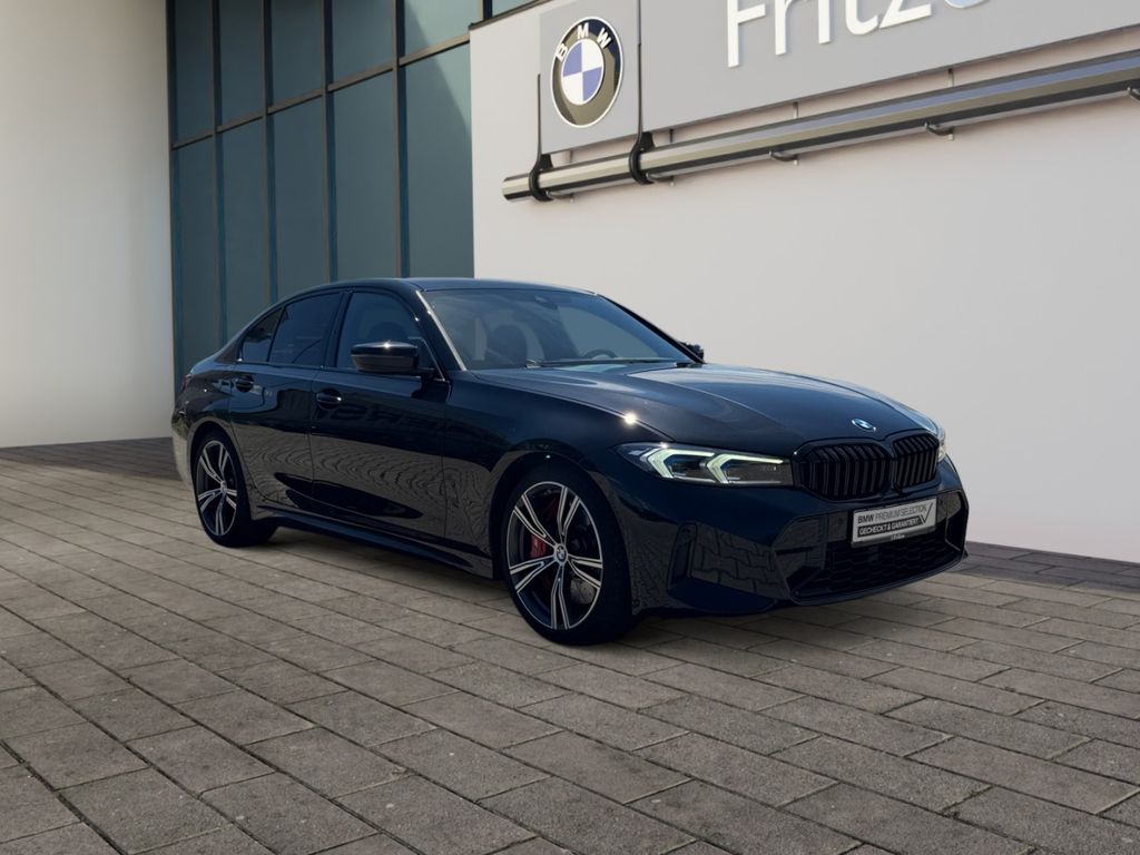 BMW 330 2022 г. Чёрный, пробег 54195 км