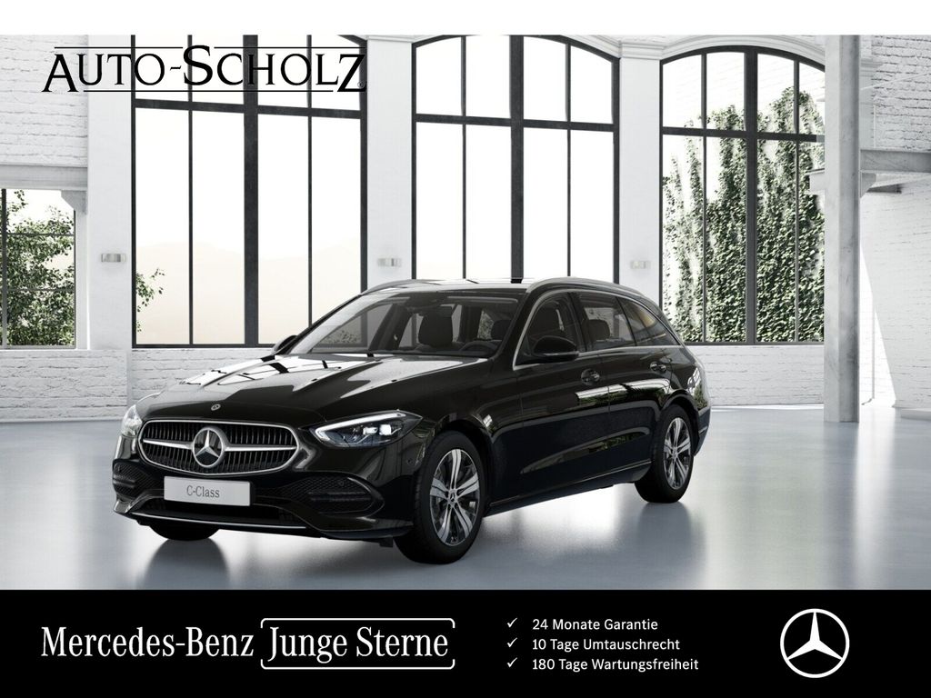 Mercedes-Benz C 220 2022 г. Чёрный, пробег 55653 км