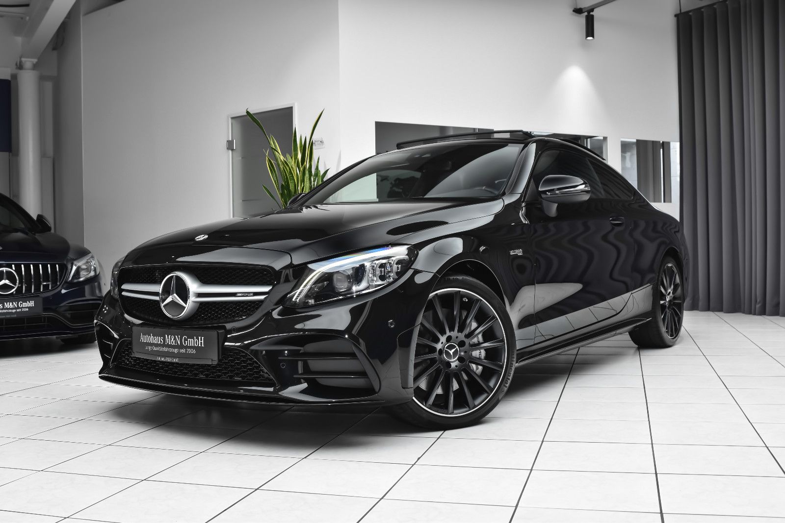 Mercedes-Benz C 43 AMG 2021 г. Чёрный, пробег 41000 км