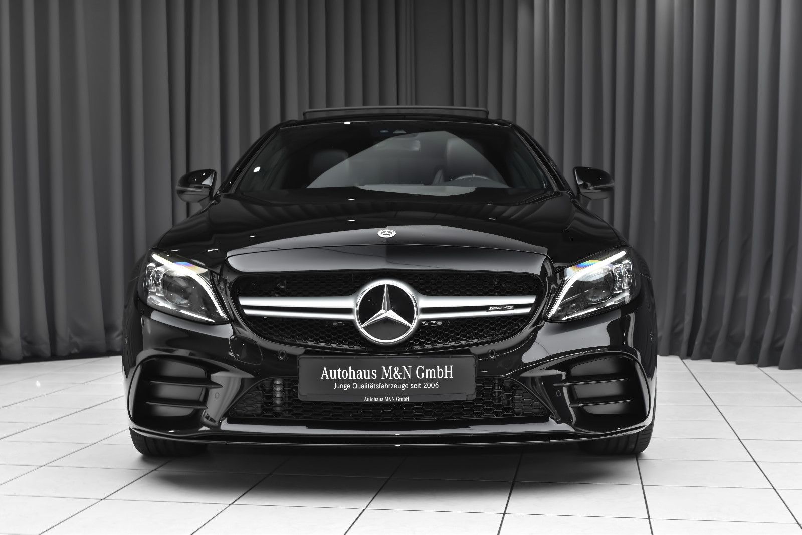 Mercedes-Benz C 43 AMG 2021 г. Чёрный, пробег 41000 км