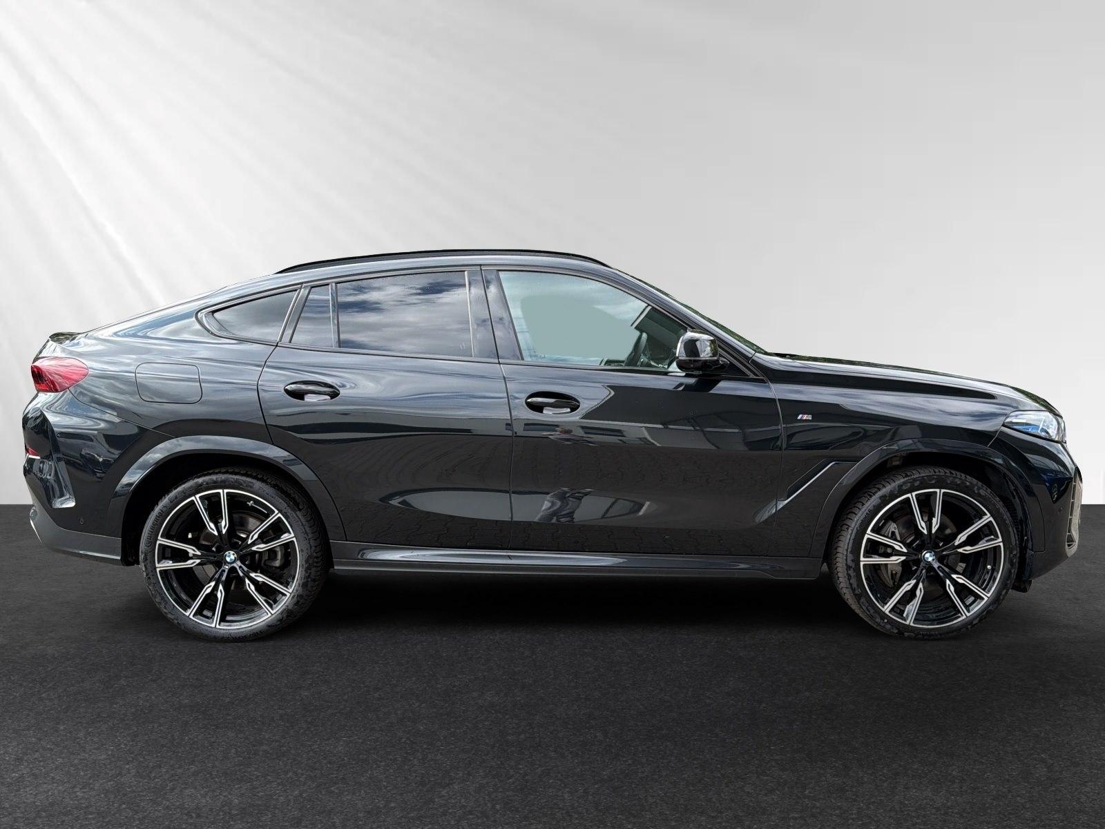 BMW X6 2025 г. Чёрный, пробег 24990 км