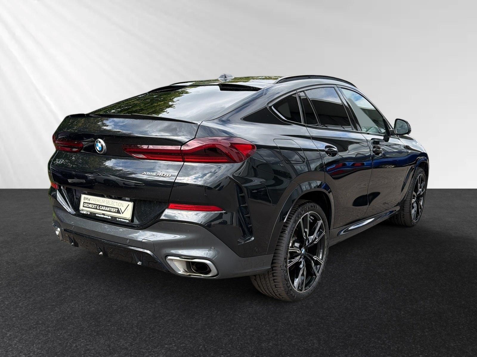 BMW X6 2025 г. Чёрный, пробег 24990 км