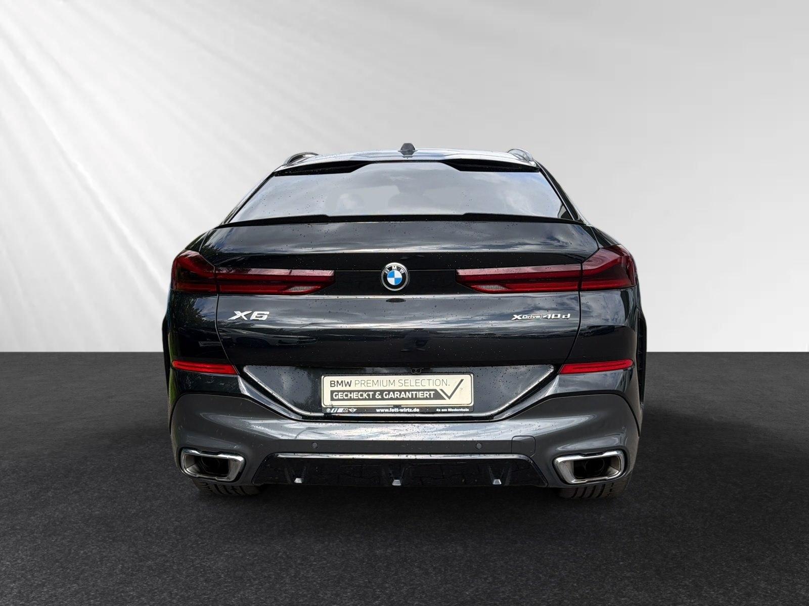 BMW X6 2025 г. Чёрный, пробег 24990 км