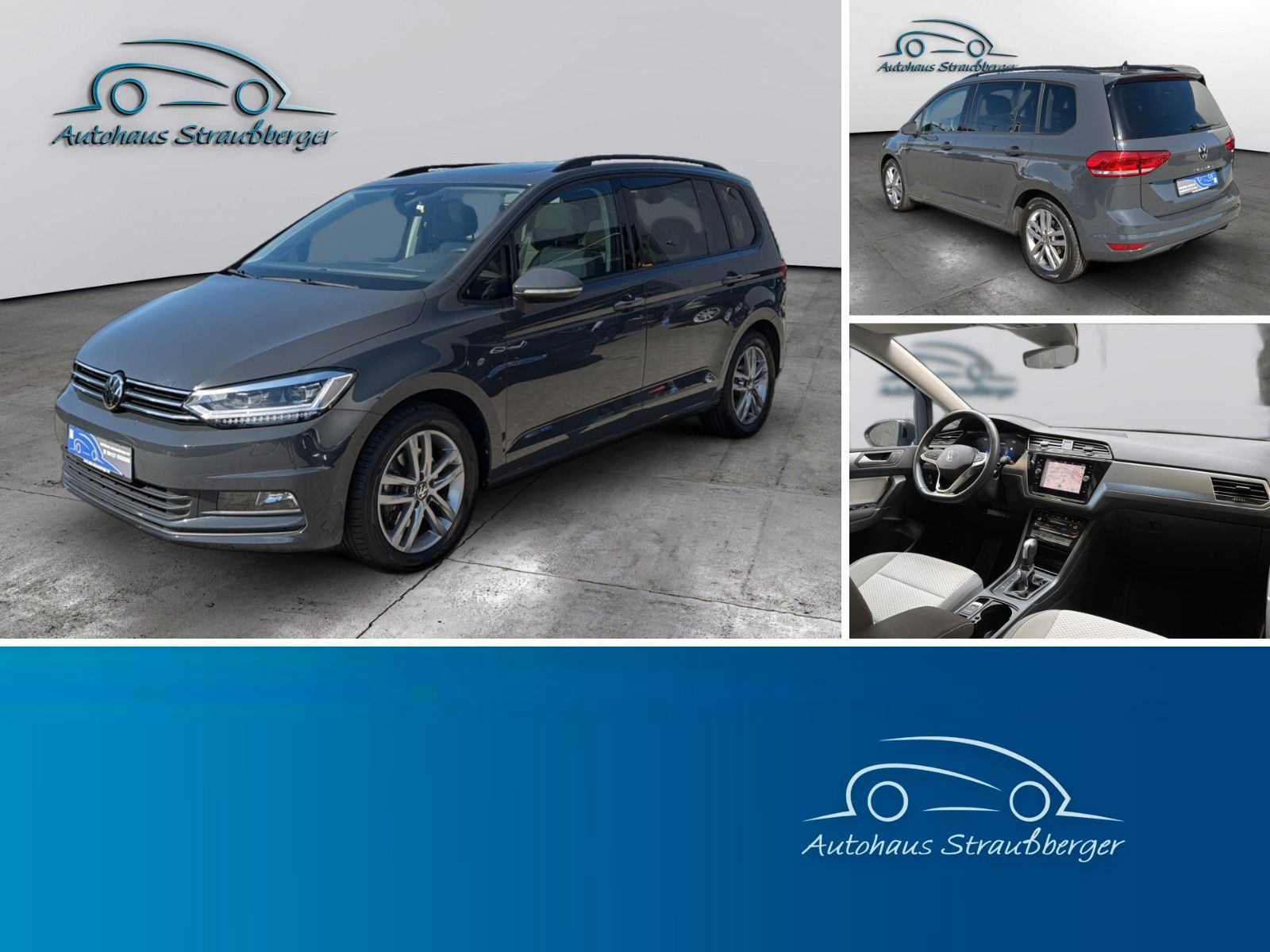 Volkswagen Touran 2024 г. Серый, пробег 39400 км