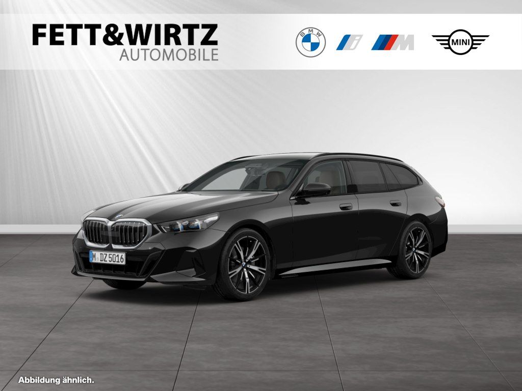 BMW 540 2025 г. Чёрный, пробег 18200 км