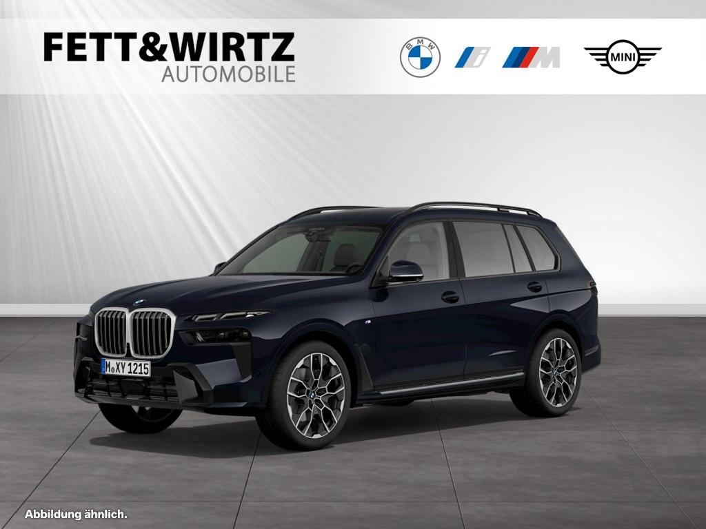 BMW X7 2025 г. Чёрный, пробег 21180 км