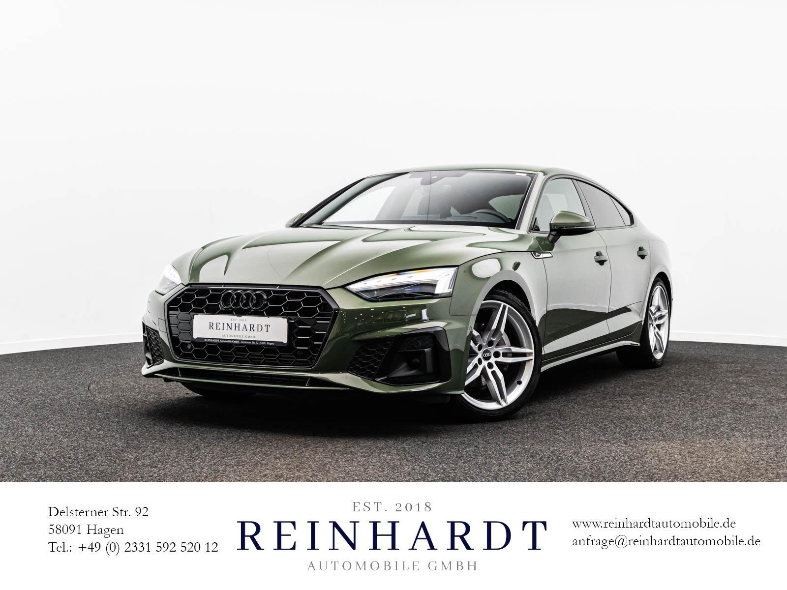 Audi A5 2022 г. Зелёный, пробег 30834 км