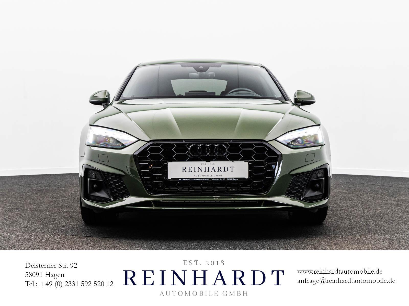 Audi A5 2022 г. Зелёный, пробег 30834 км