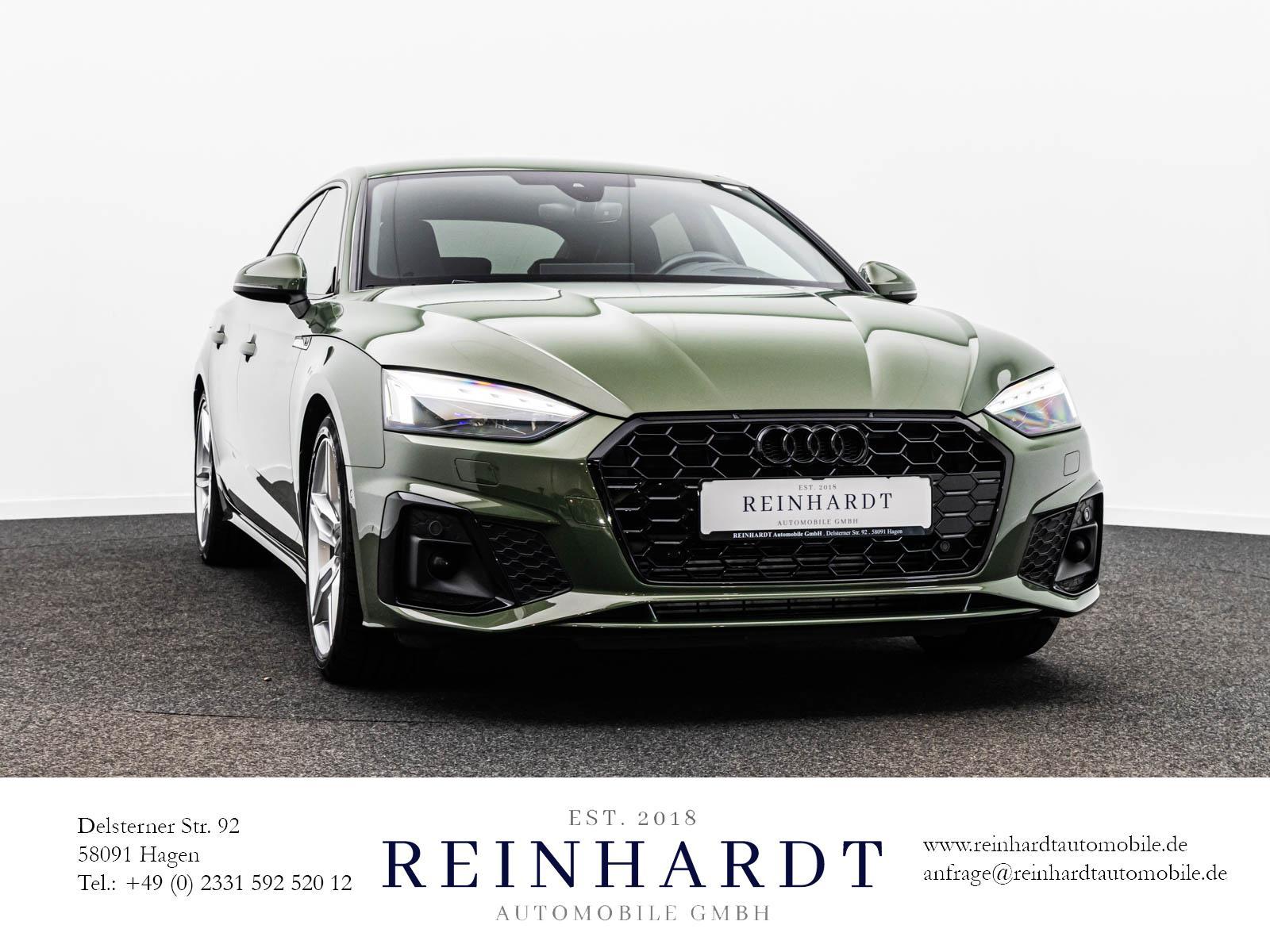 Audi A5 2022 г. Зелёный, пробег 30834 км