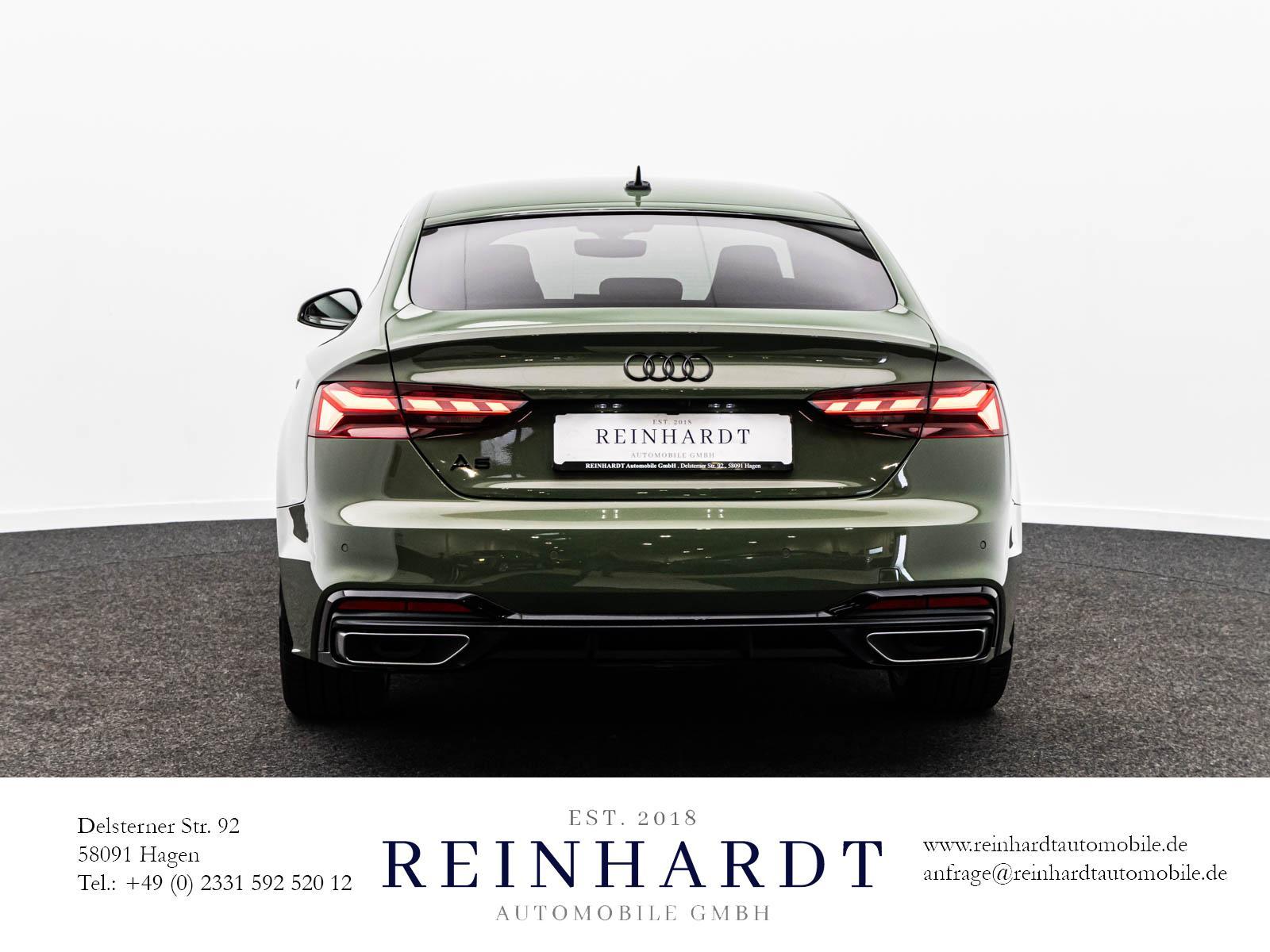 Audi A5 2022 г. Зелёный, пробег 30834 км
