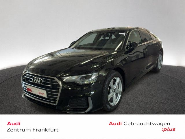 Audi A6 2023 г. Чёрный, пробег 46722 км