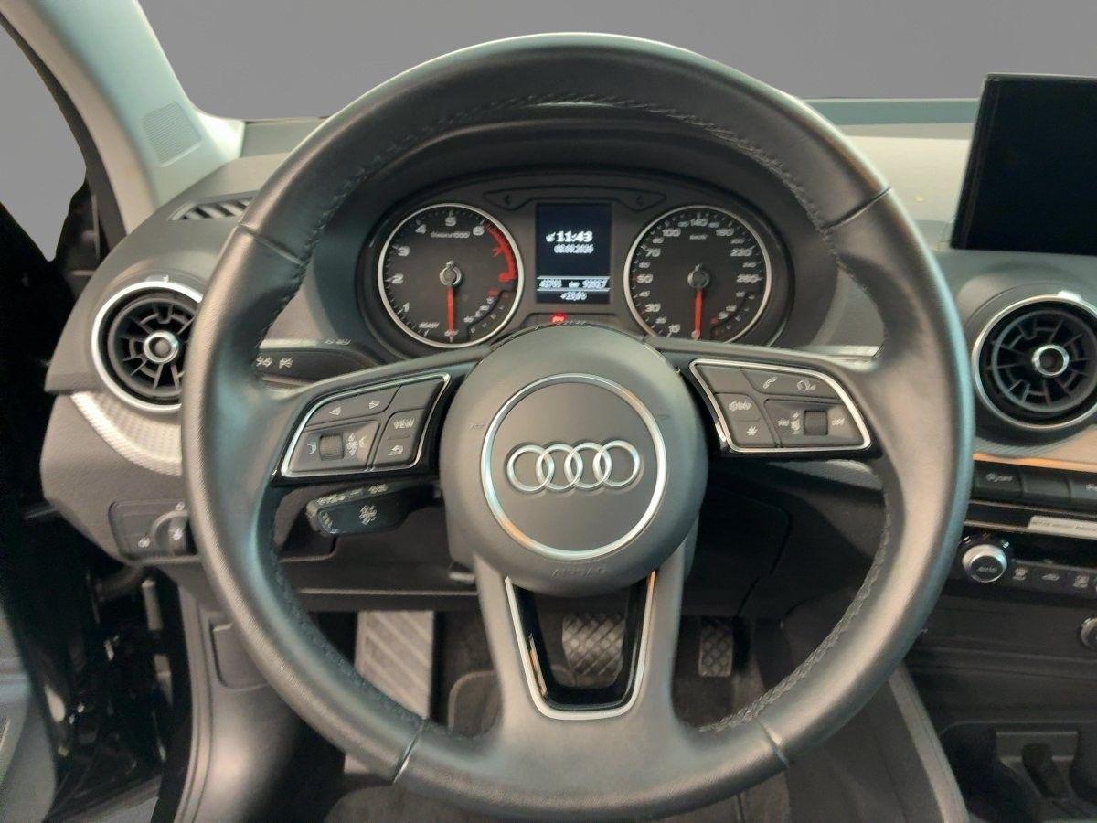 Audi Q2 2023 г. Чёрный, пробег 42695 км