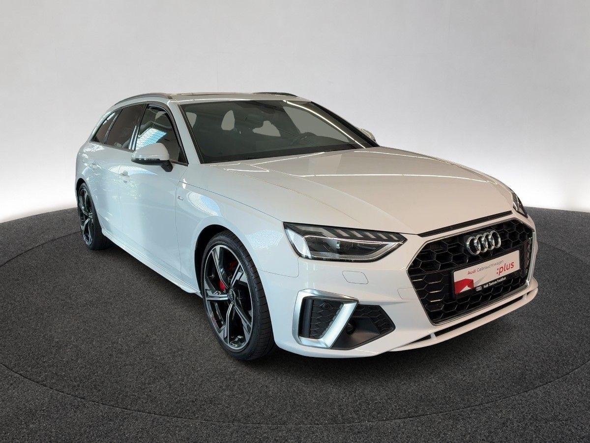 Audi A4 2023 г. Белый, пробег 45633 км