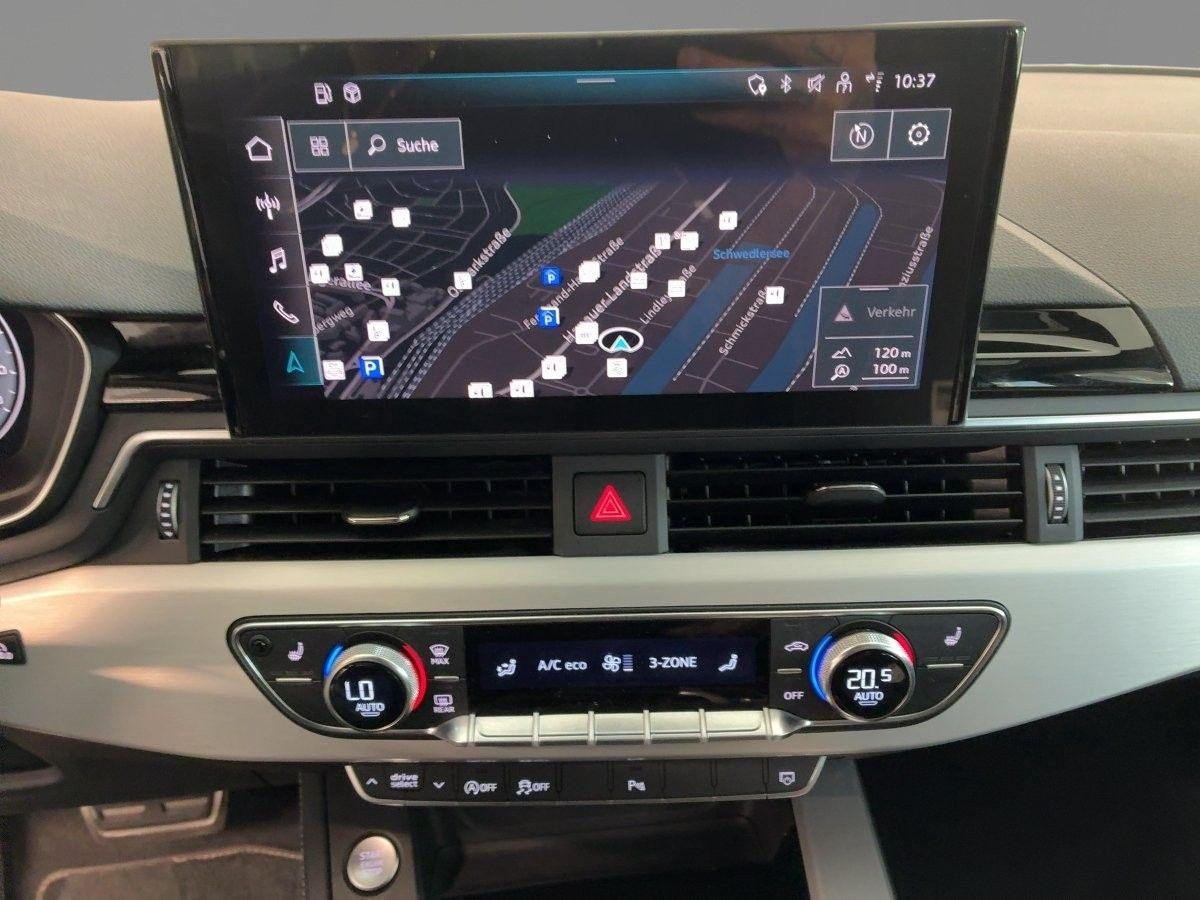 Audi A4 2023 г. Белый, пробег 45633 км