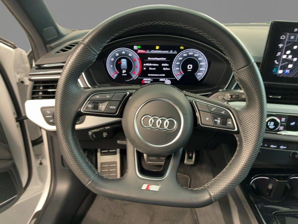 Audi A4 2023 г. Белый, пробег 45633 км