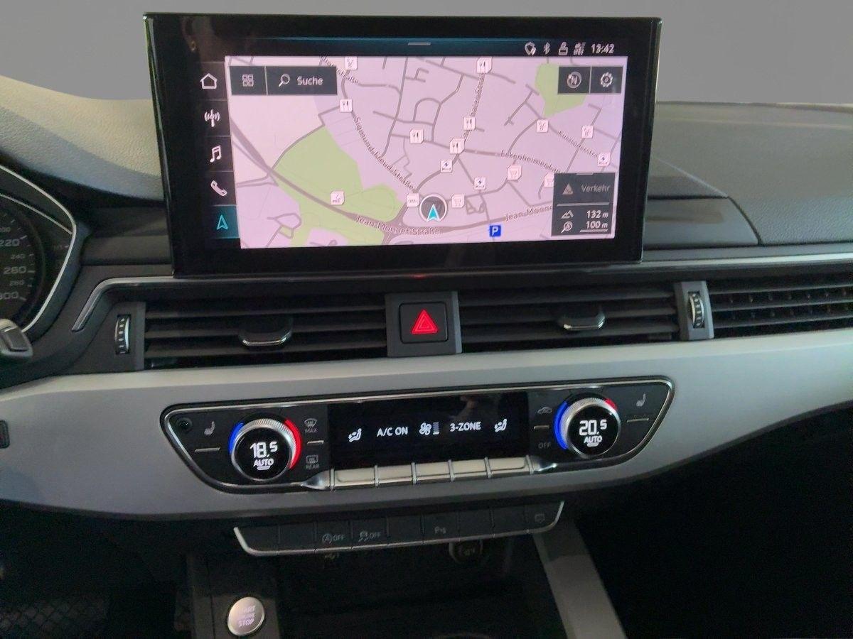 Audi A4 2023 г. Чёрный, пробег 32838 км