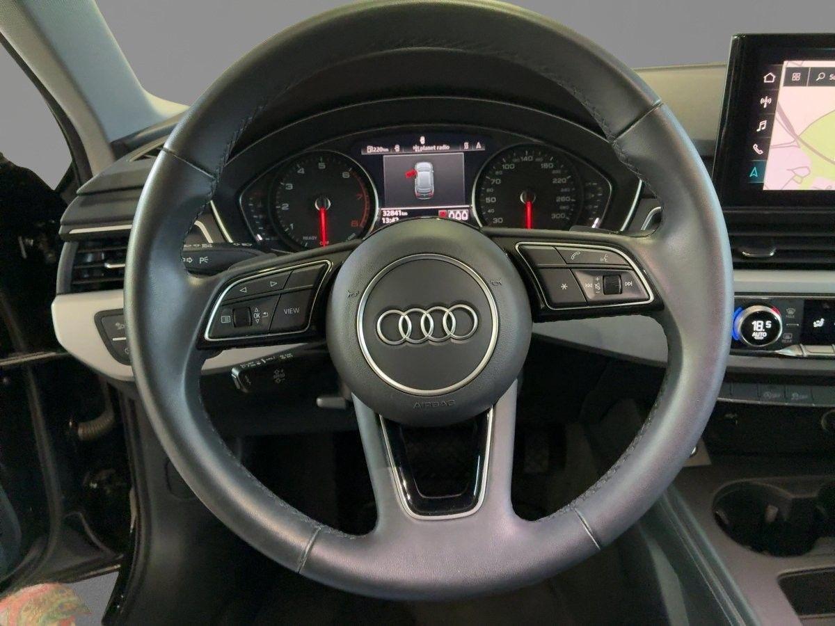 Audi A4 2023 г. Чёрный, пробег 32838 км
