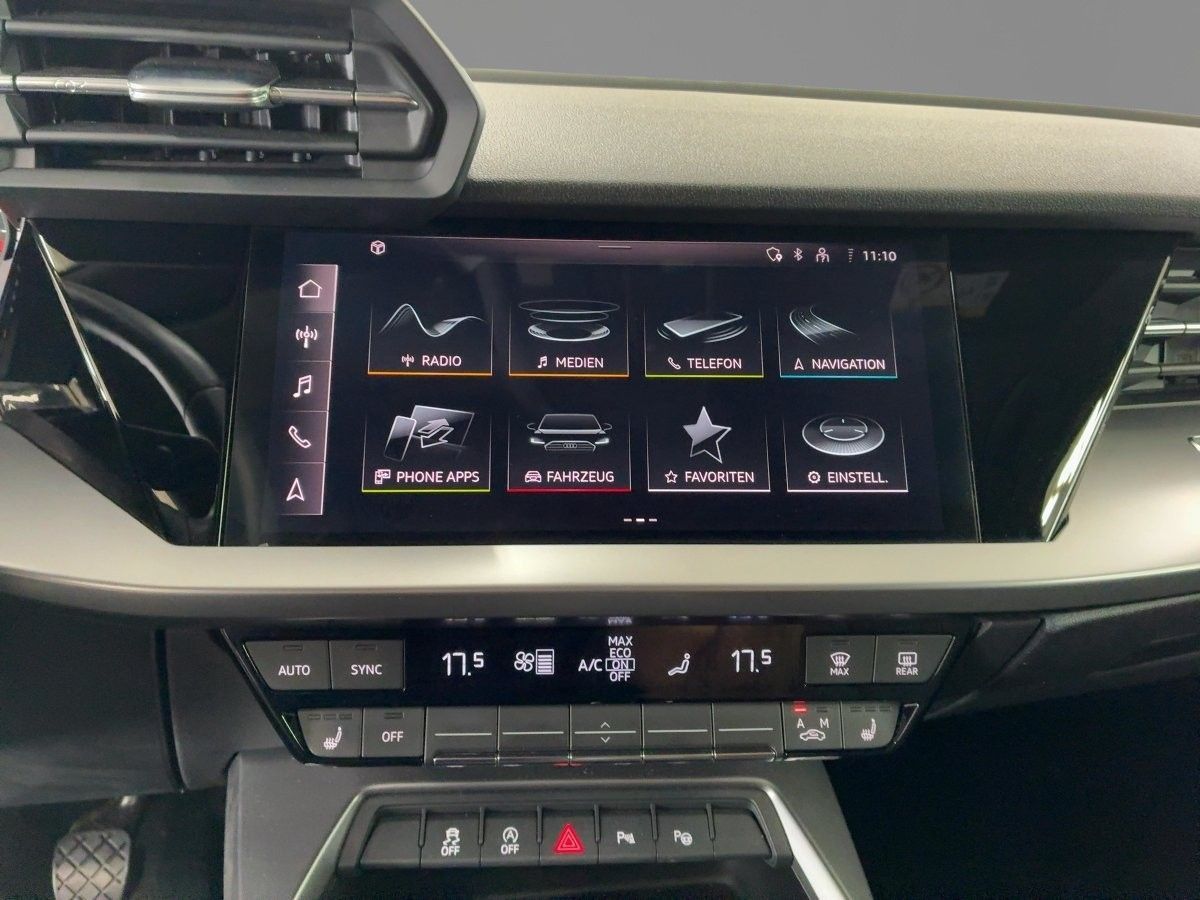 Audi A3 2023 г. Чёрный, пробег 31676 км