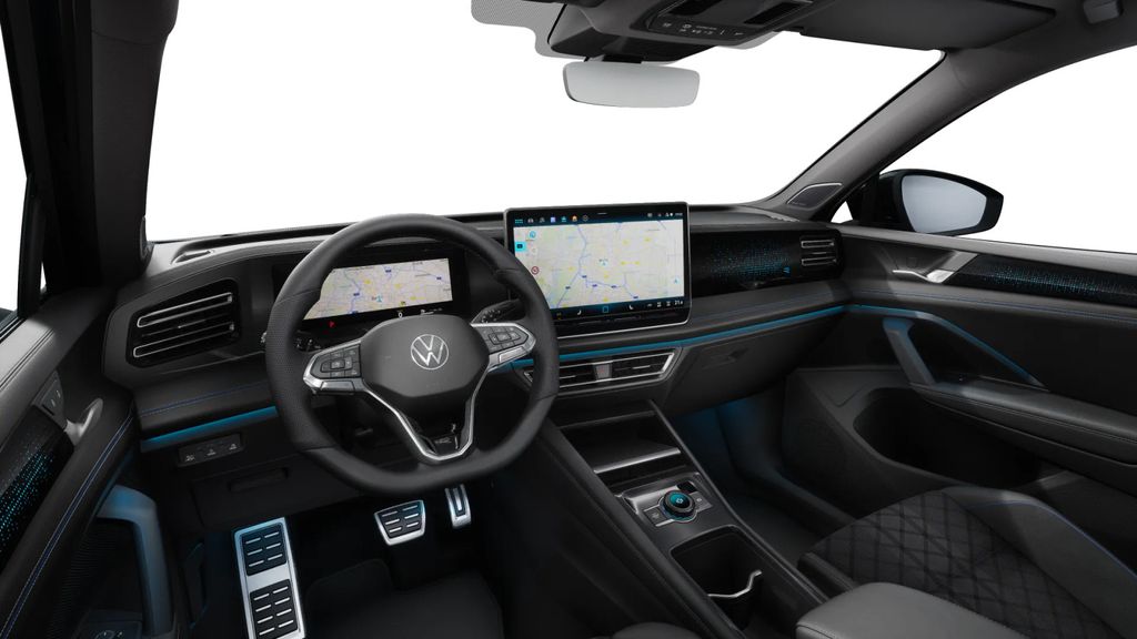 Volkswagen Tiguan 2025 г. Синий, пробег 19900 км